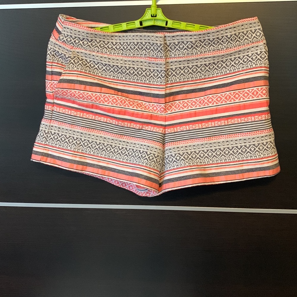 LOFT The Riviera Striped Shorts